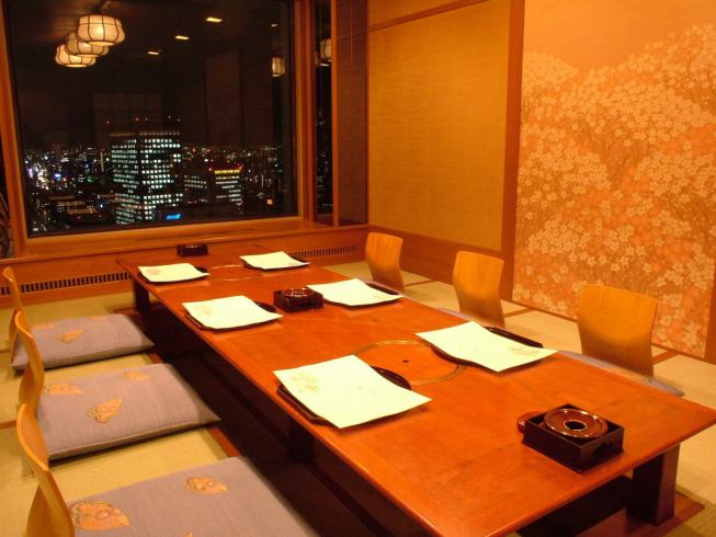 Completely private rooms available♪ Enjoy Kaiseki in a spacious tatami room!