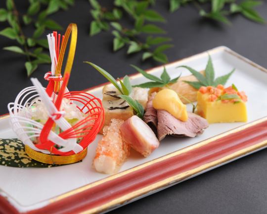 [Plum Kaiseki] 13 dishes 9,680 yen (tax included)