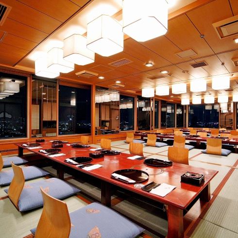 We have private rooms that can accommodate 5 to 50 people♪ Enjoy the night view of Umeda!!