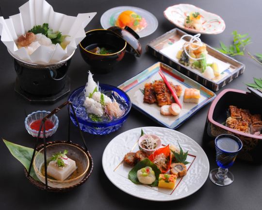 [Seasonally limited] 12 conger conger kaiseki dishes 12,100 yen (tax included)