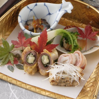 [Omakase Kaiseki] 11 dishes for 22,000 yen (tax included)