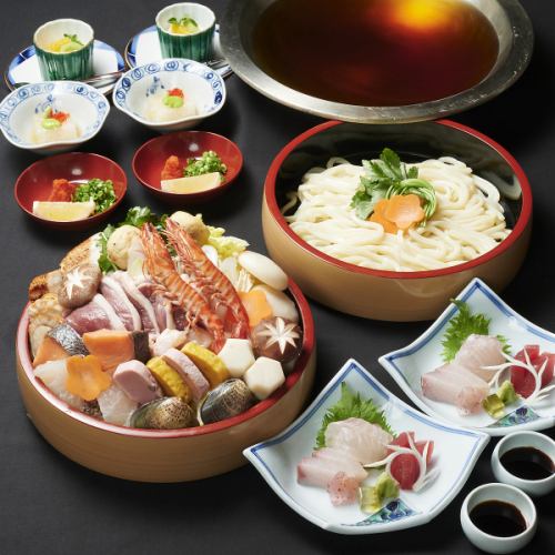 うどんすき　コース