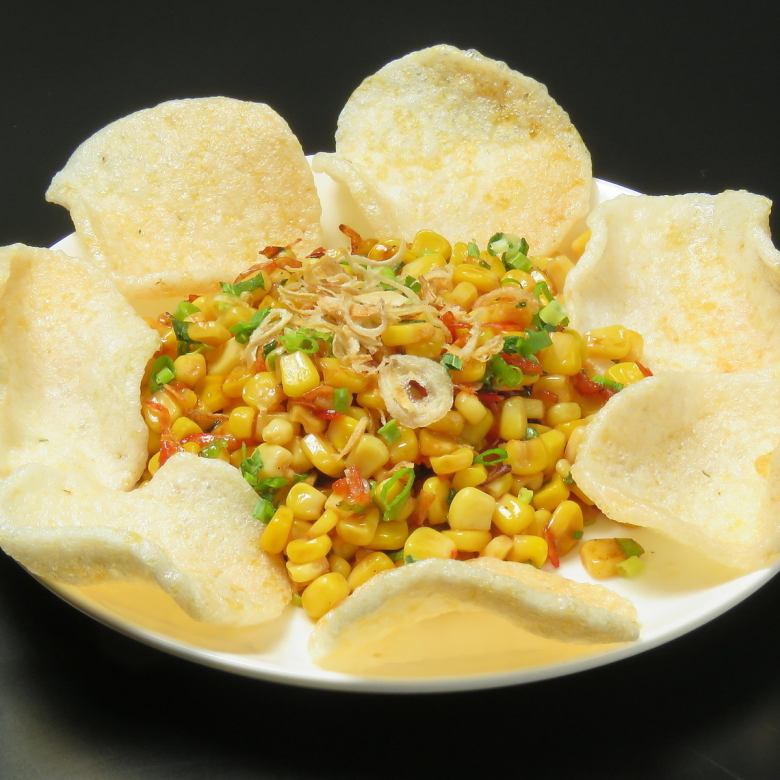 ベトナム・コーン炒め