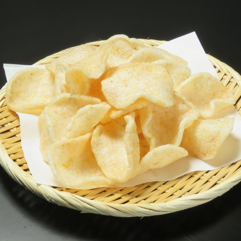 揚げせんべい (エビorカニ) 