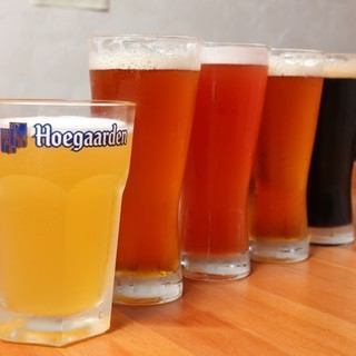 [All-you-can-drink draft craft beer plan] 3,500 yen for 2 hours