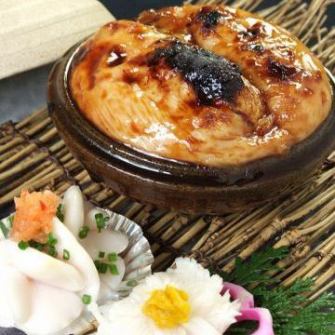 ``Sweetness that pops crisply'' Shirako teriyaki / Shirako salt-grilled