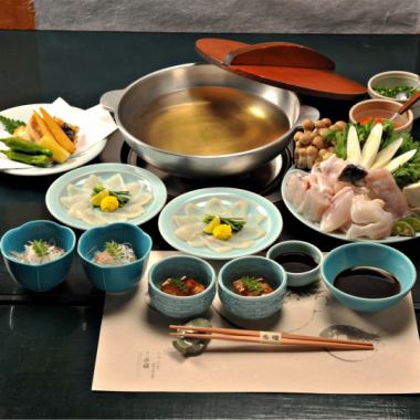 [Recommended for welcome and farewell parties◎] Torafugu course - Beach - 5500 yen