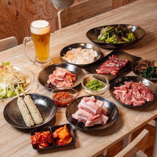 Enjoy delicious yakiniku in the town of yakiniku