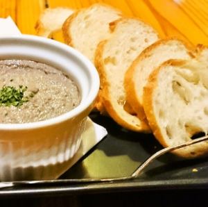 Homemade liver paste