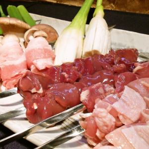 Assorted skewers (6)
