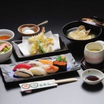 【午餐时间也OK！】寿司怀石套餐6道菜2178日元→1700日元（含税）