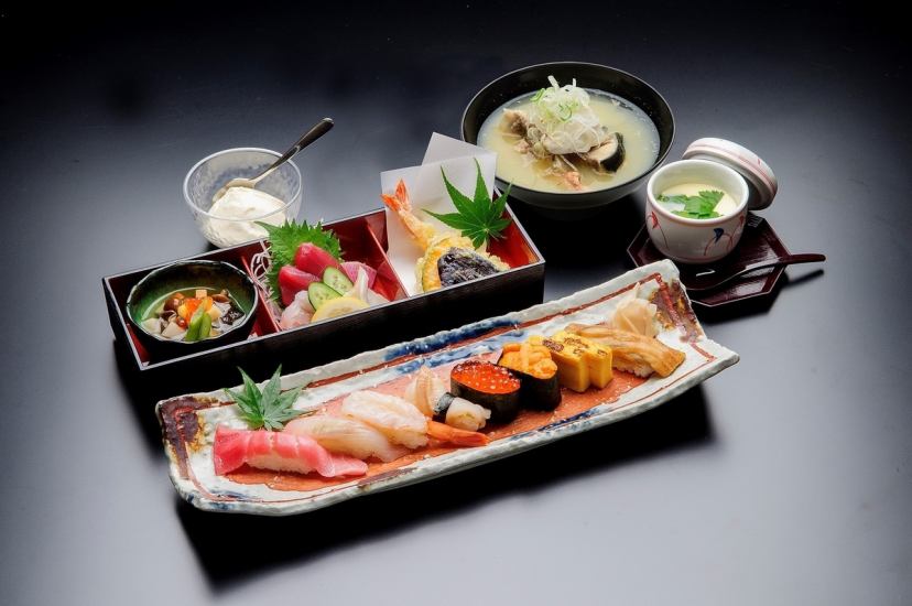 新潟県産の鮮魚を取り揃え！ランチも手頃にちょっと贅沢を！