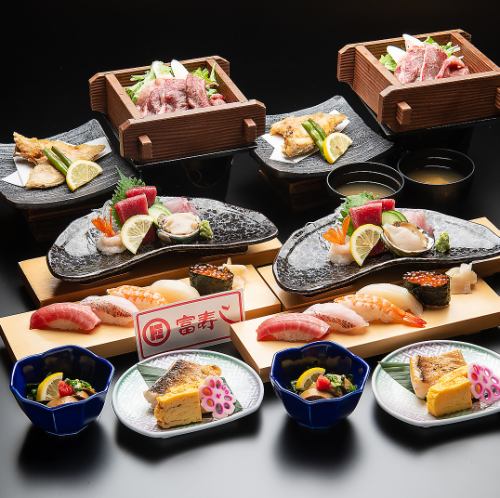 新潟駅前で宴会◎村上牛や握り寿司を囲む贅沢なひととき