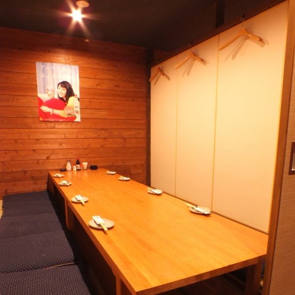[Hori Kotatsu Private Room: Accommodates 2 to 10 people] Perfect for sightseeing ◎ The private room for small groups can be used for anniversaries such as birthdays or girls' gatherings ◎ Please inquire for after-parties.