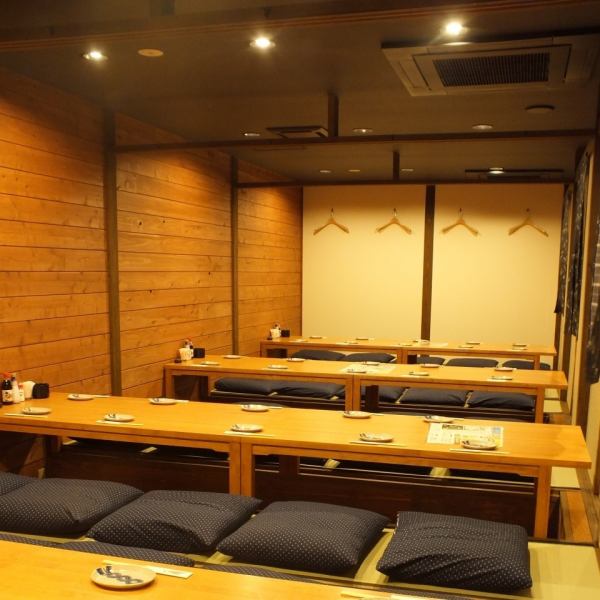 [Hori Kotatsu Private Room: Accommodates up to 60 people] Perfect for drinking parties with friends. Accommodates up to 60 people.Enjoy Ehime's local sake and local cuisine.Private reservations are also welcome.