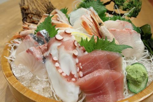 Setouchi sashimi 7 types (for 2 or 3 people)