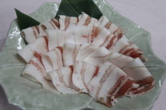 Sweet toro pork shabu-shabu