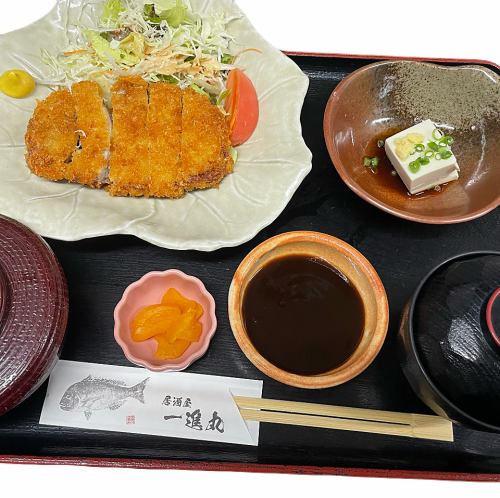 甘トロ豚カツ定食