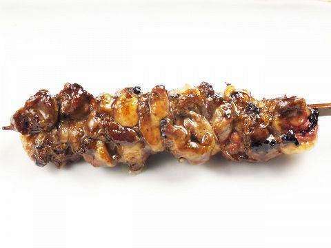 下ごころ Sitagokoro （一串）【Grilled top of chicken heart sauce flavoured】