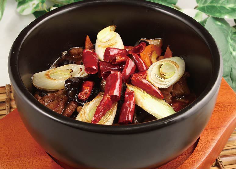 Sichuan-style beef spicy stew