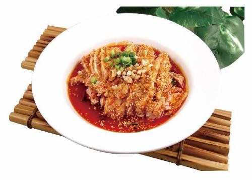 Spicy Sichuan-style birch chicken