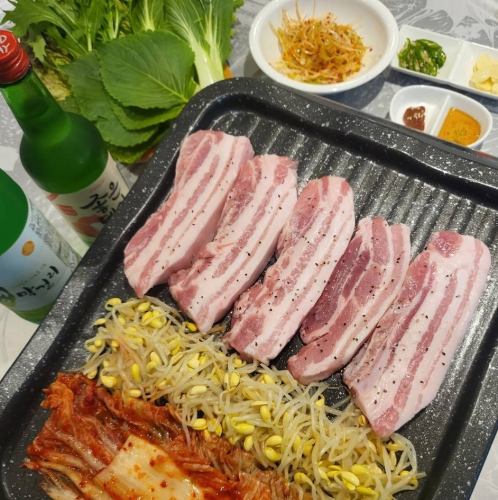 Korean food made by Korean chefs