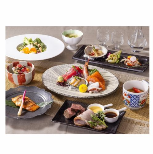 様々な道産食材のメニューがあります。
