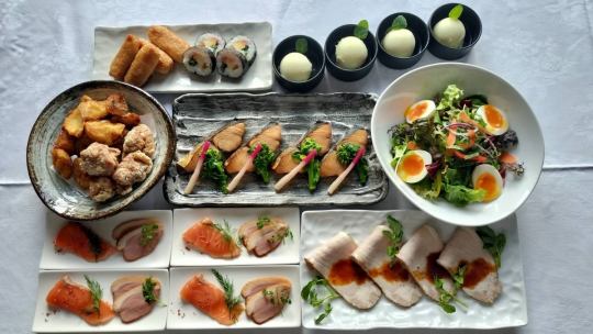 【歓送迎会】旬の北海道素材/満足コース5500円 （飲み放題付）