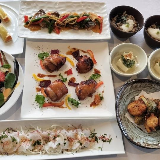 【僅限6月至8月】5500日元宴會套餐（含無限暢飲）