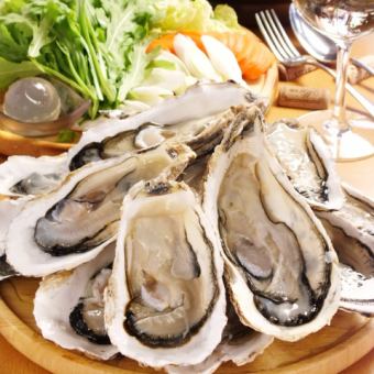 ◆牡蠣膠原球附加!牡蠣涮鍋所有你可以吃◆◆壽司麵條或麵條3480日元(不含稅)