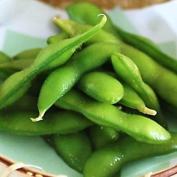 Hiroshima pickled vegetables / Pickled zha cai / Edamame