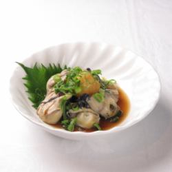 히로시마산 찐 굴 판초