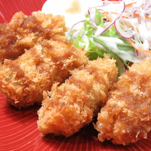 Fried oysters from Hiroshima