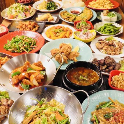 Best value for money! [Enjoy Japanese, Chinese, and Korean cuisine to your heart's content with a freshly made-to-order buffet] 120-minute all-you-can-eat and drink course