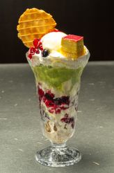 Bellflower parfait