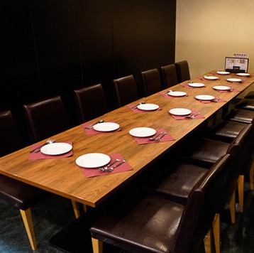 Private rooms are available for groups! Enjoy your party in a completely private room!