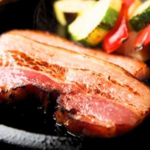厚切りベーコンステーキ
