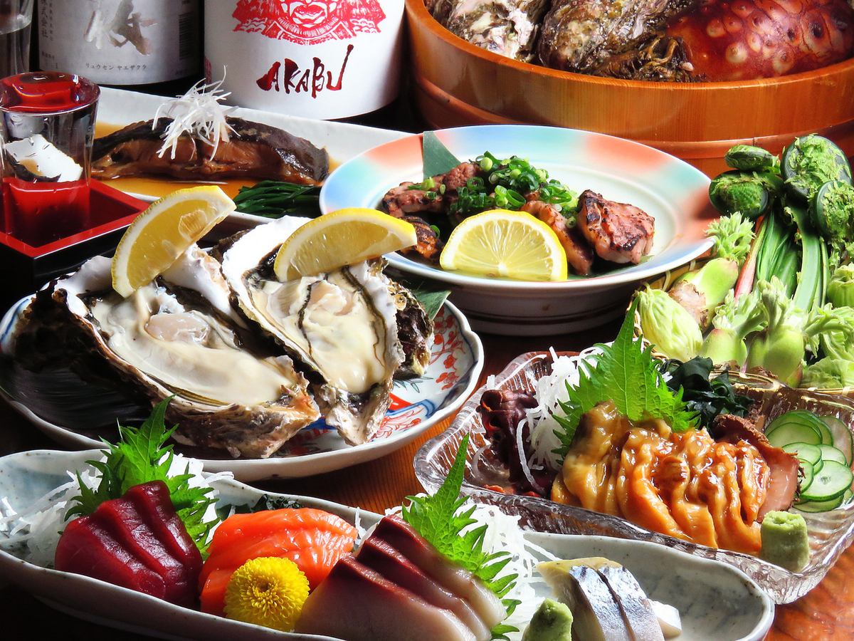 岩手をまるごと堪能するならじょ居！地酒片手に三陸鮮魚で一献！