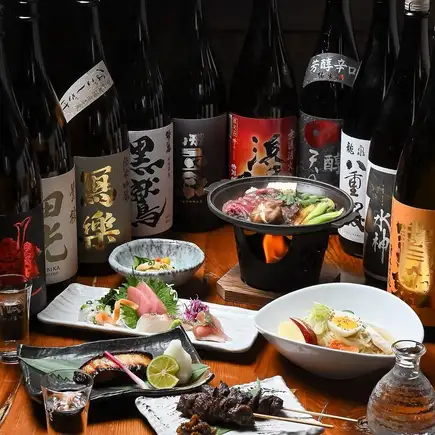 【岩手風味×奢華陸地與海鮮料理】8道精心挑選的時令菜餚+10種頂級清酒暢飲“上衣全享套餐”