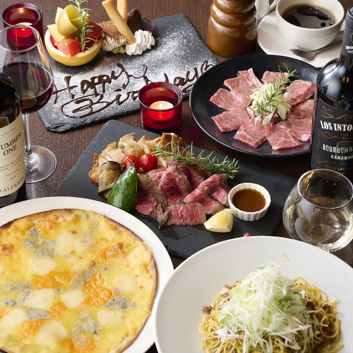 全10品２時間飲み放題付￥4,950♪（クーポンで30分無料延長可）