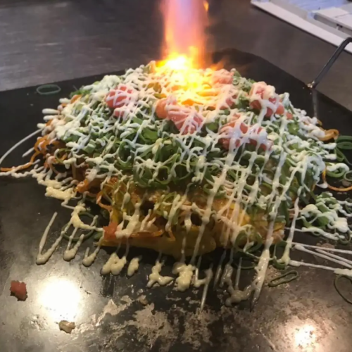 ★あぶり明太マヨねぎかけ