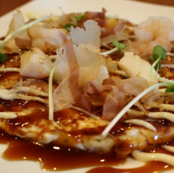 海鮮山芋焼き