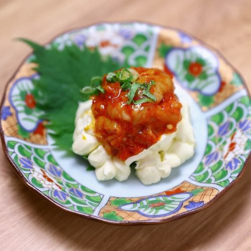 《イチオシ！》チャンジャとクリームチーズ