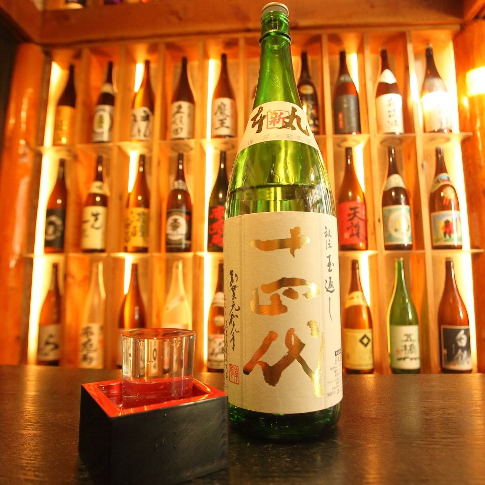 We have a large selection of local sake from all over the country carefully selected by the owner!