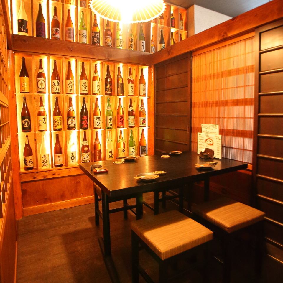 【Complete private room】 authentic charcoal grilled chicken × enriched sake! Relaxingly enjoyable around private room ◎