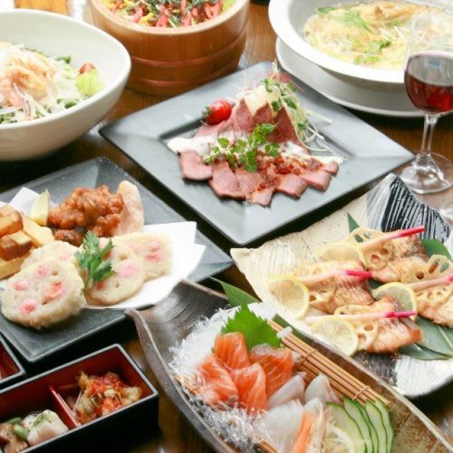 [Genteru family banquet 5,000 yen course] 120 minutes of all-you-can-drink included