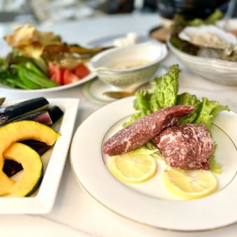足柄牛ステーキや土鍋炊きごはんなど全6品！＜手ぶらでお手軽BBQプラン＞