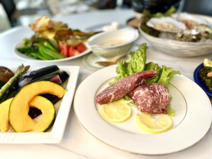 足柄牛ステーキや土鍋炊きごはんなど全6品!<手ぶらでお手軽BBQプラン>