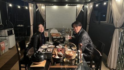[BBQ available for small groups] 2-hour private rental with all-you-can-drink, 6-course BBQ menu including steak and clay pot rice.