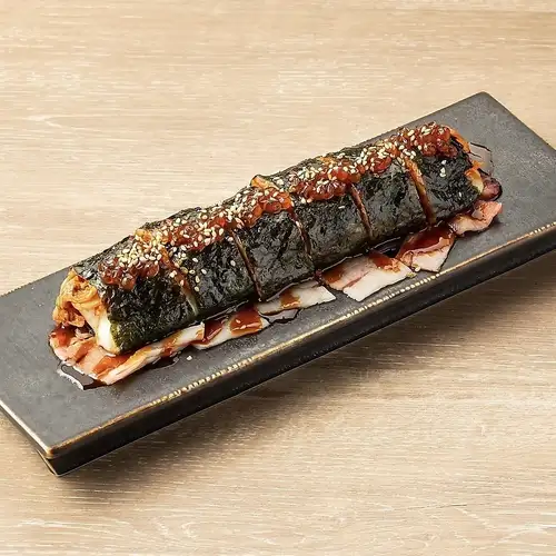 I really want to eat meat kimbap